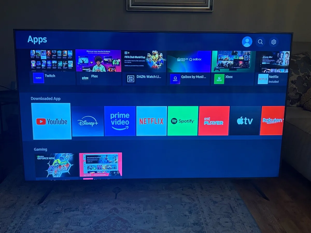 Samsung 75 Inch 4k Crystal UHD Smart TV - Image 1