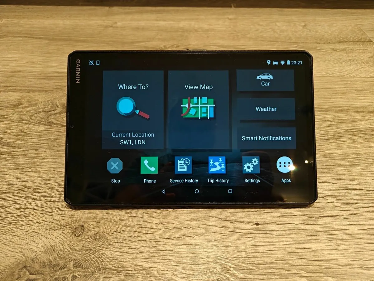 Garmin LGV 1000 HGV sat nav - Eircodes - Europe - Image 3