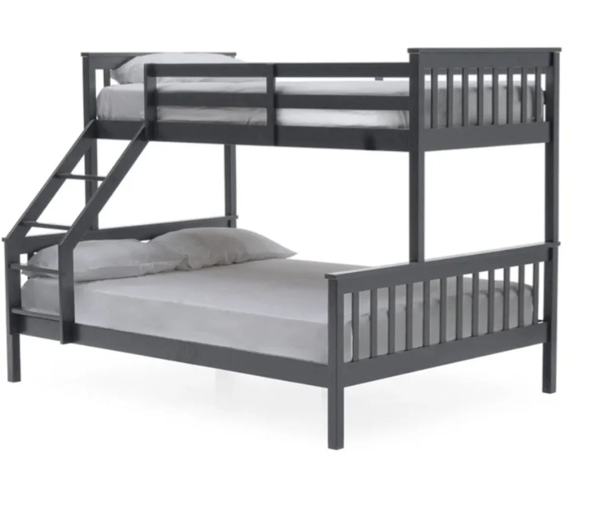 Bunk Bed (Double & Single top) + 1 dbl Mattress - Image 1