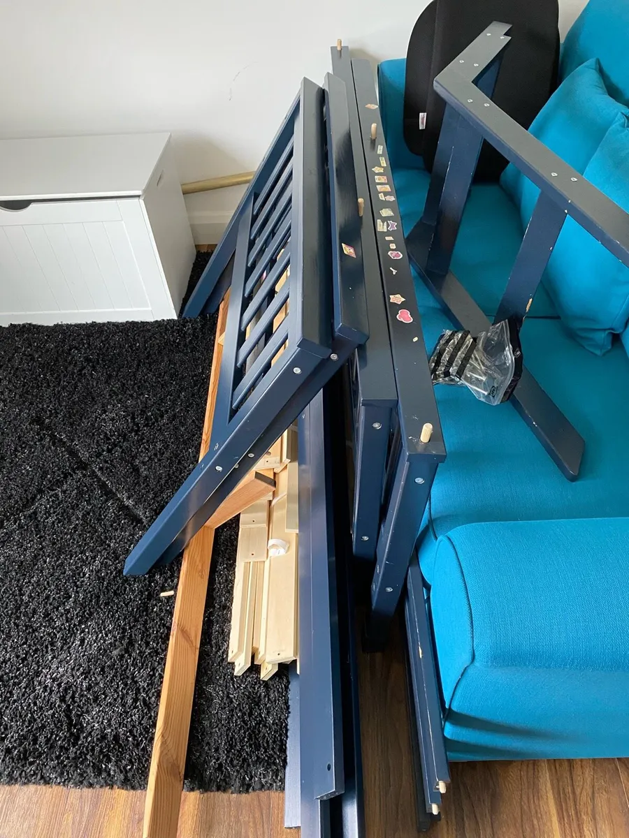 Bunk Bed (Double & Single top) + 1 dbl Mattress - Image 3