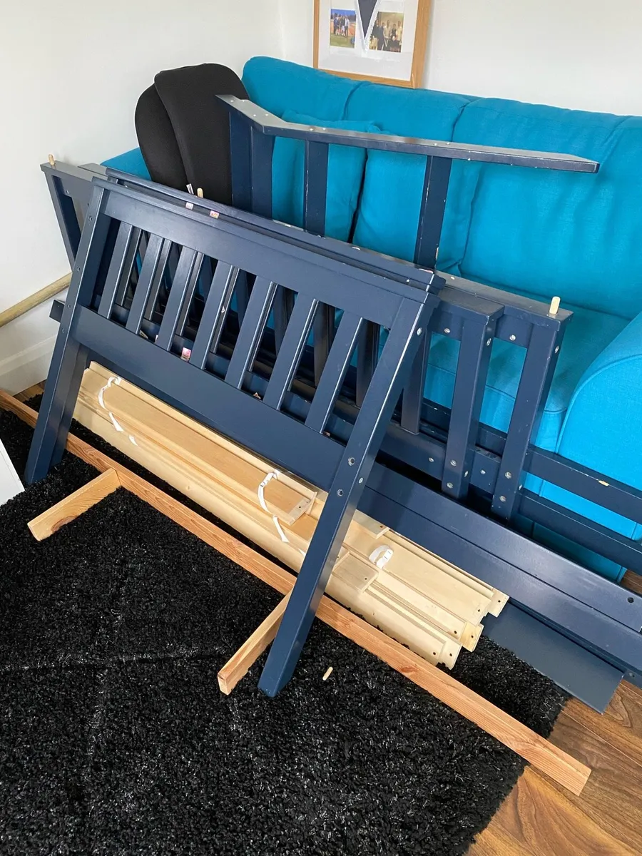 Bunk Bed (Double & Single top) + 1 dbl Mattress - Image 4