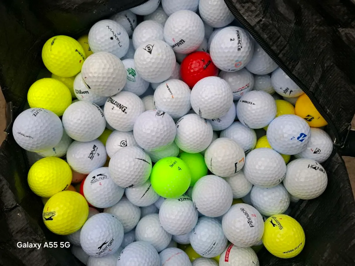200 MIXED GOLF BALLS - Image 1