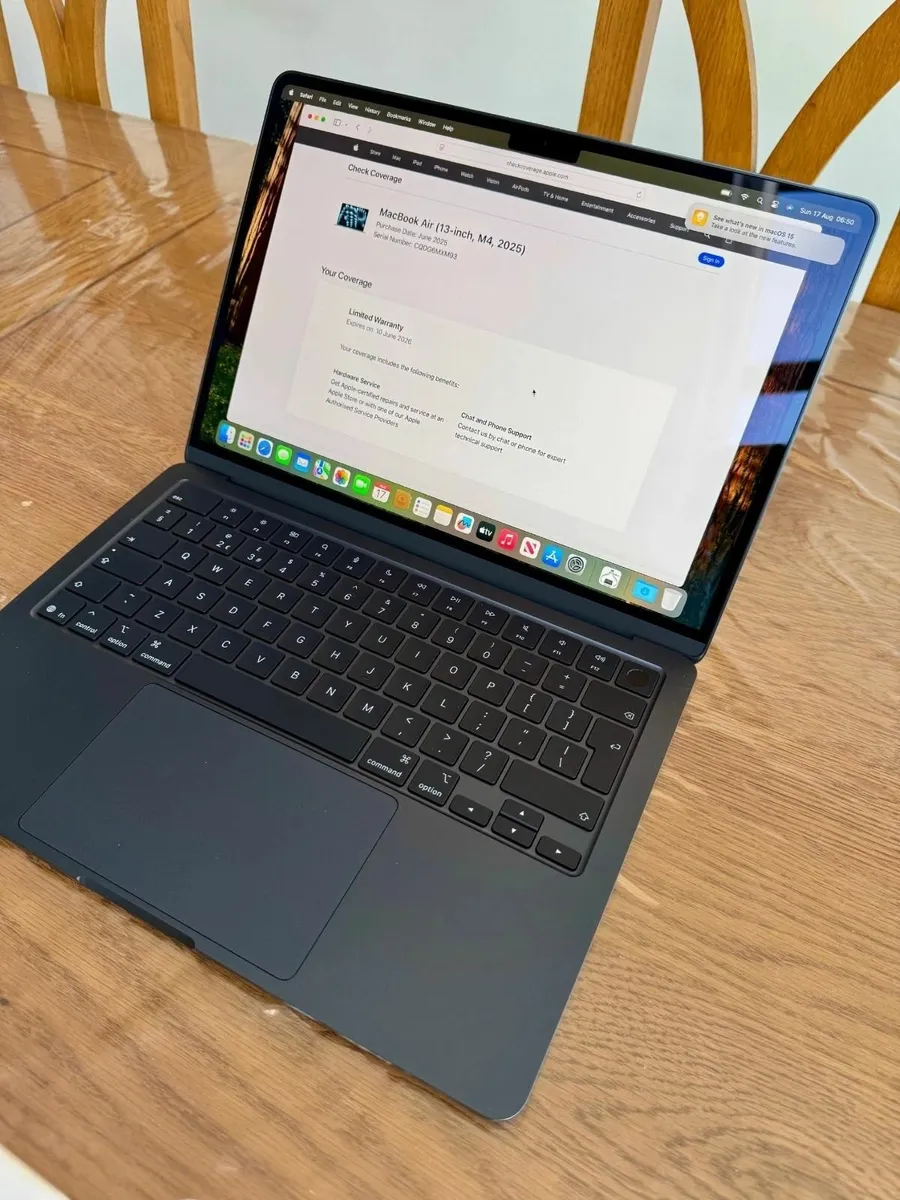 MacBook Air 2025 13.6 inch 256GB SSD 16GB RAM M4 - Image 4