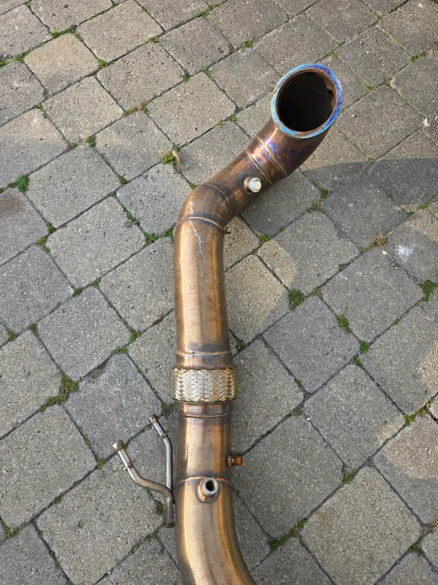 Golf MK8R 4" GPF + Decat Delete Downpipe - Image 3