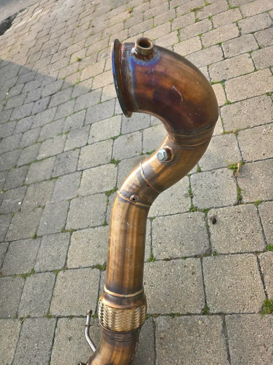 Golf MK8R 4" GPF + Decat Delete Downpipe - Image 4