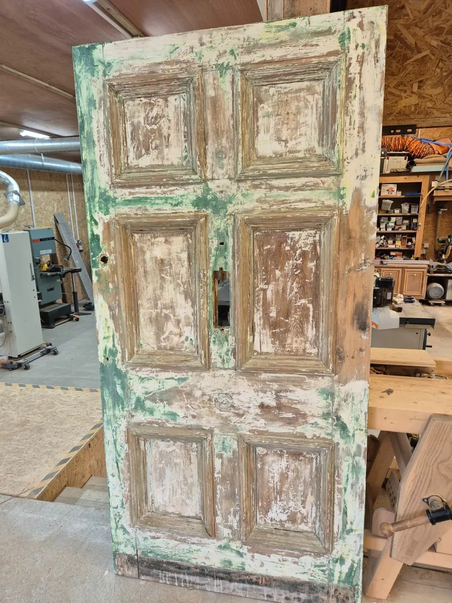 Original, period, Georgian hall door. - Image 1