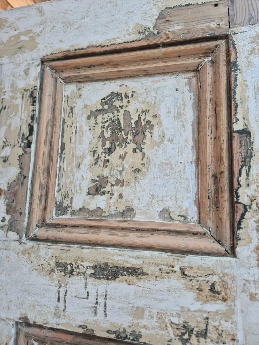 Original, period, Georgian hall door. - Image 3