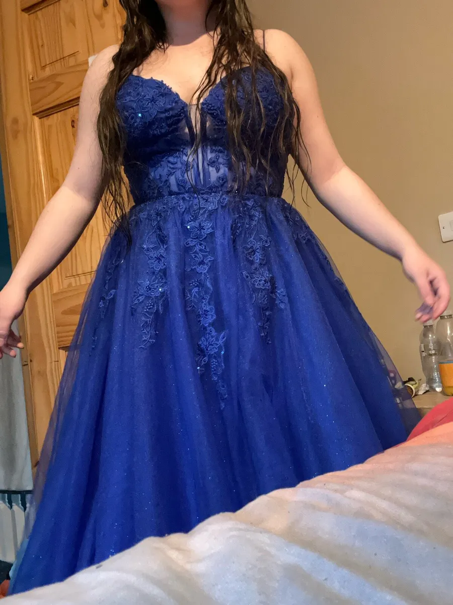 Blue debs dress - Image 1