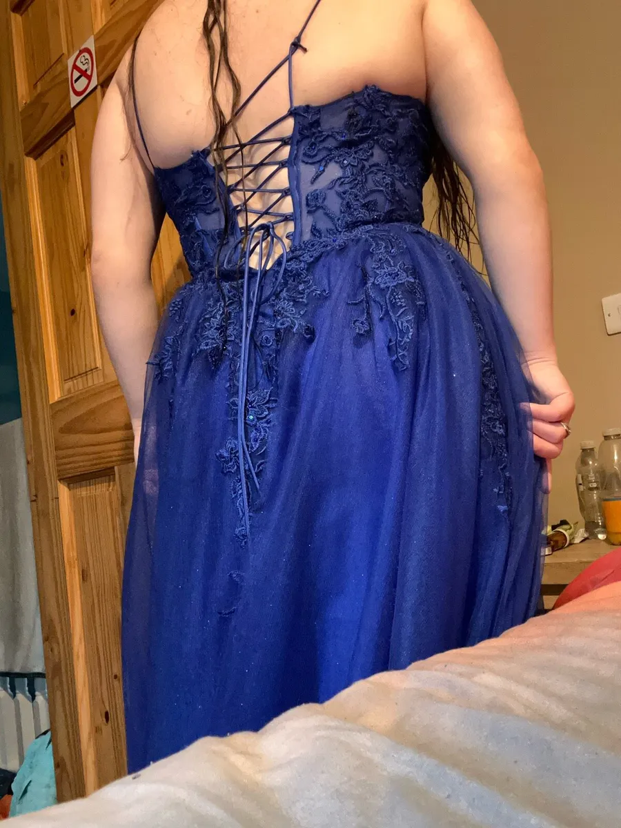 Blue debs dress - Image 2