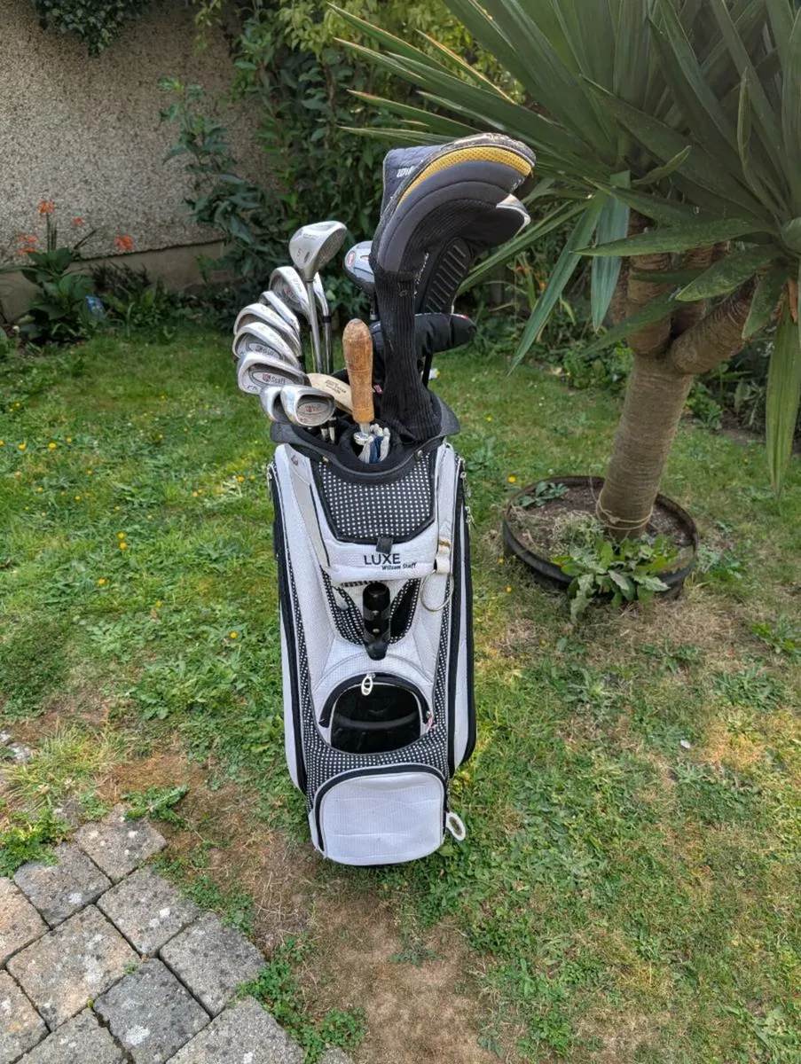 Wilson Golf clubs & rare  Wilson staff bag - Image 4