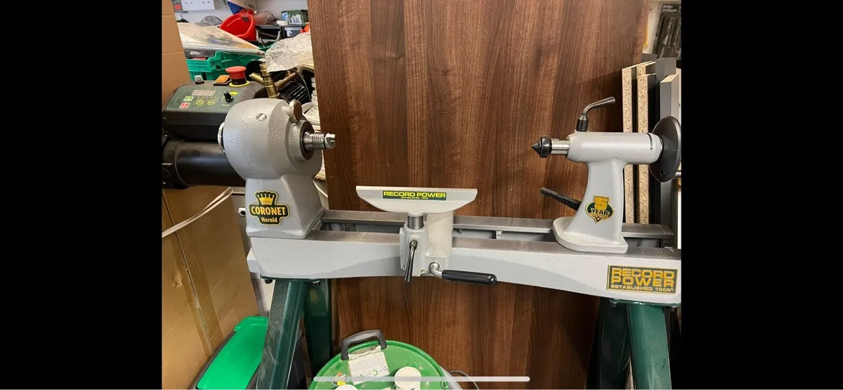 Woodturing wood lathe variable speed - Image 1