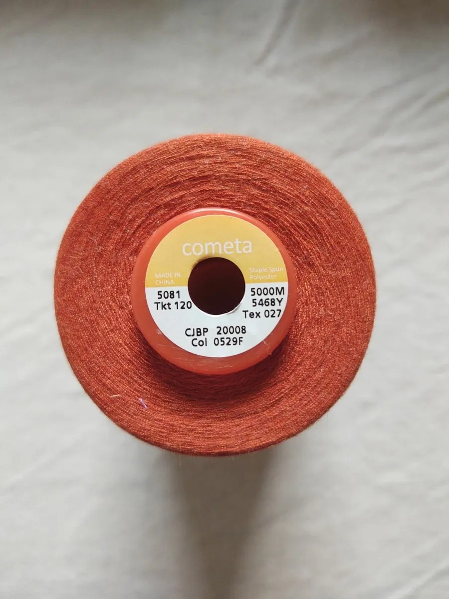 COATS COMETA SEWING & OVERLOCKING THREAD CONE - Image 2