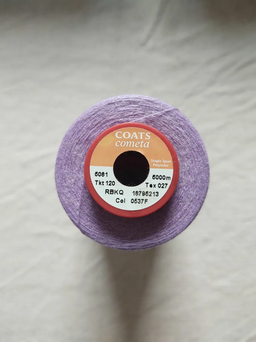 COATS COMETA SEWING & OVERLOCKING THREAD CONE - Image 4
