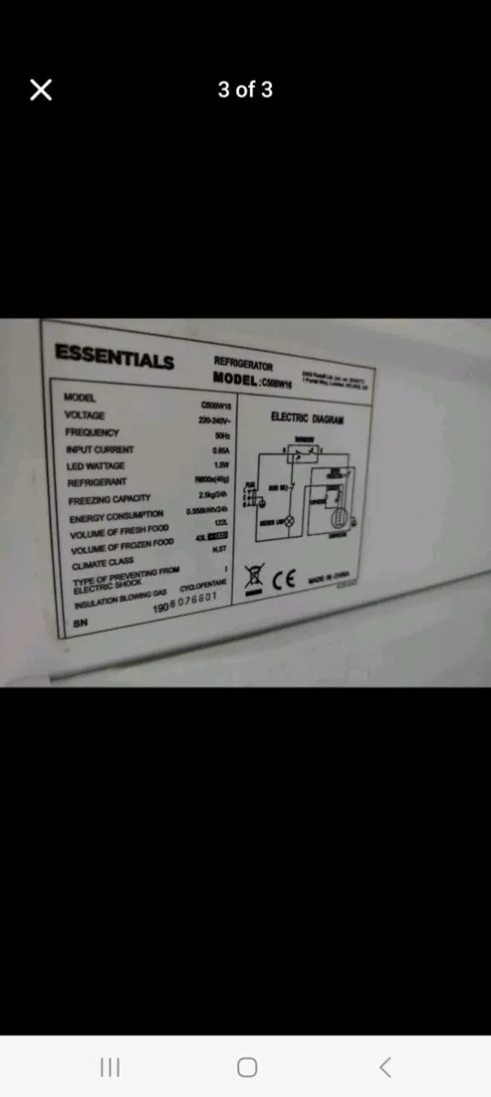 Fridge/ freezer - Image 3