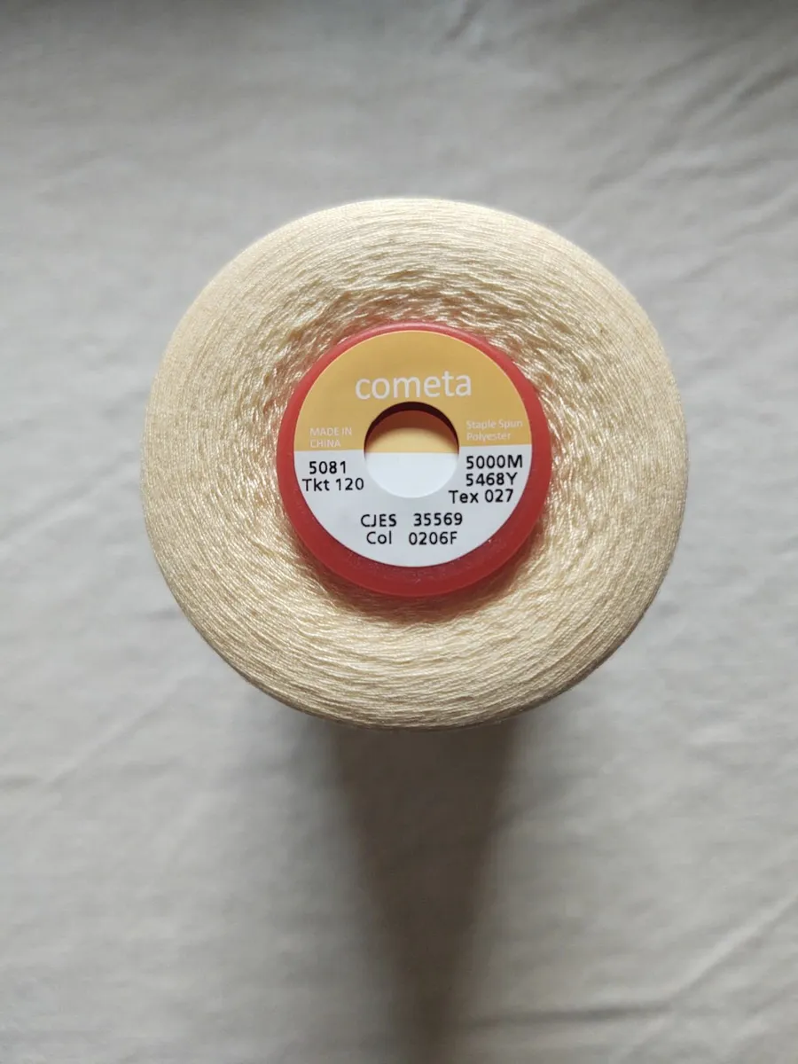COATS COMETA SEWING & OVERLOCKING THREAD CONE - Image 2