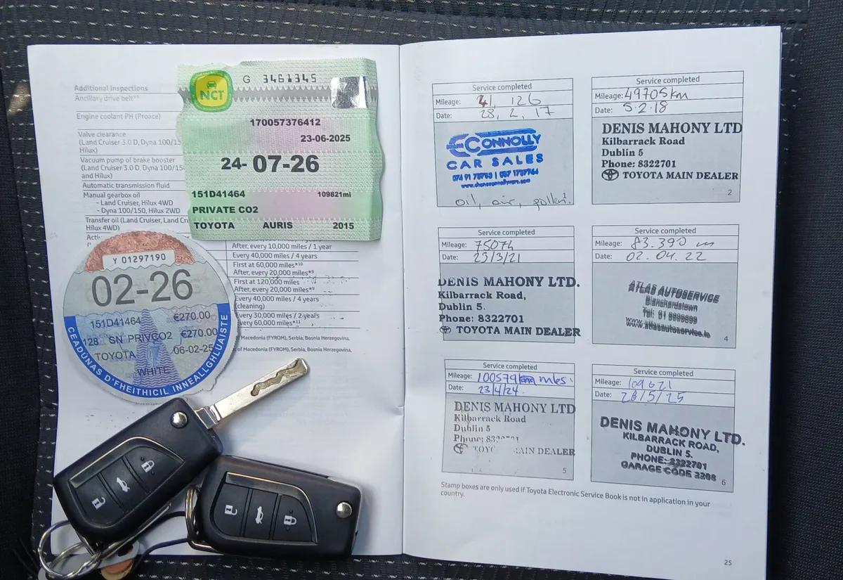 Toyota Auris 2015 1.3 LUNA 5dr NCT & TAX - Image 3