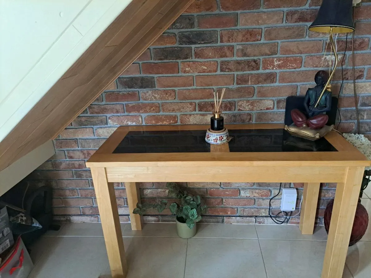Pine console table - Image 2