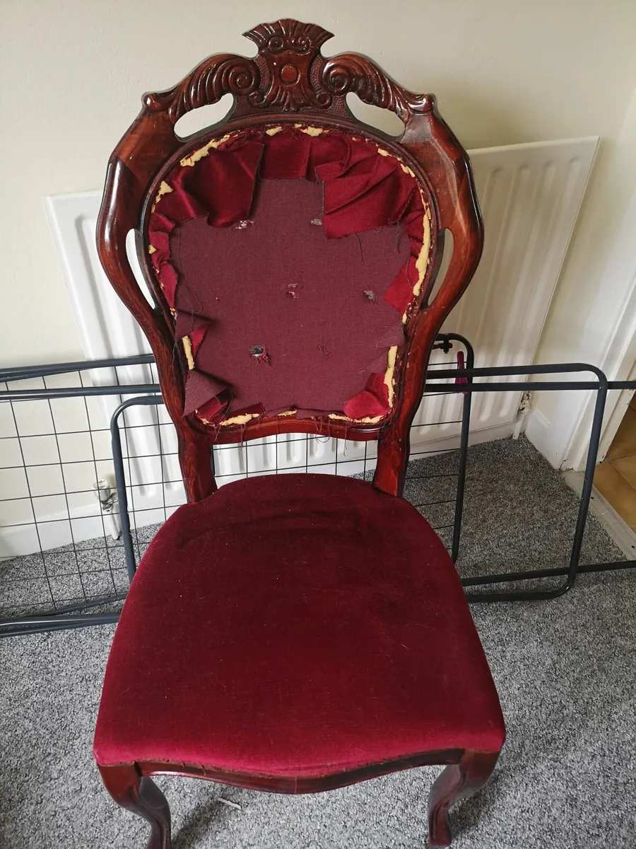 Rare Antique Vintage Louis XV Carver For Sale - Image 3