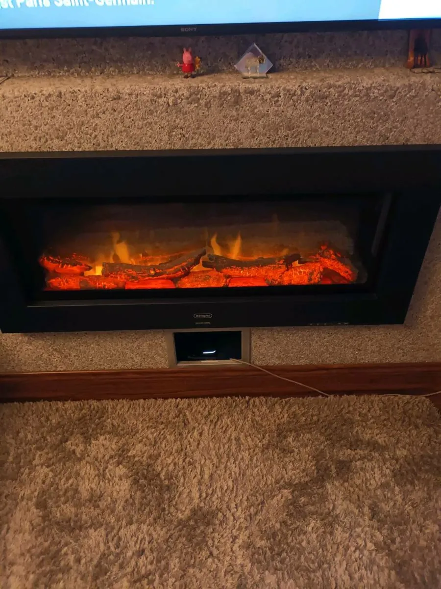 Dimplex electric fire very good condition - Image 2