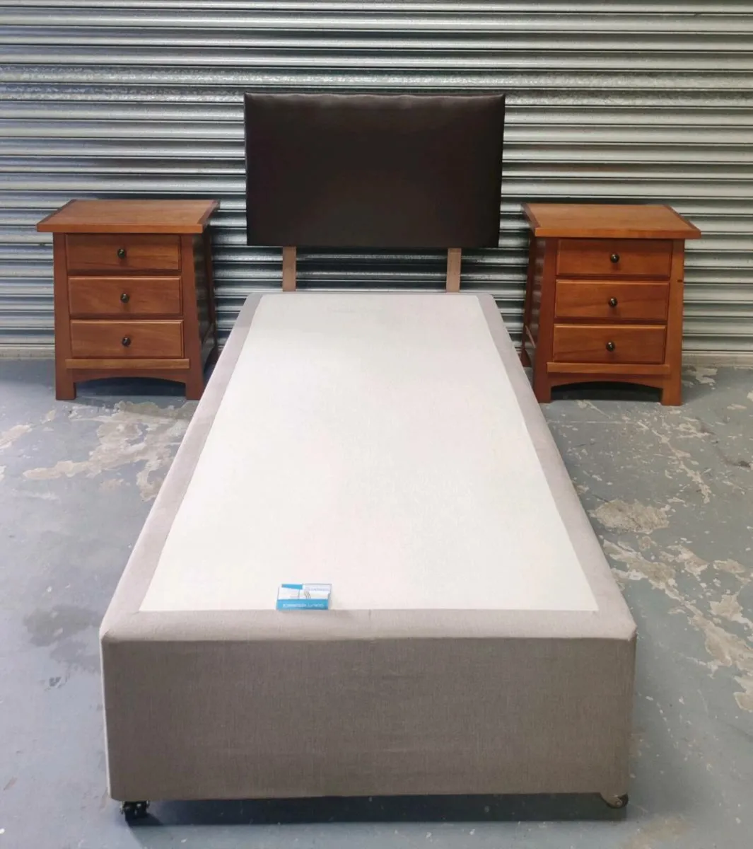 Luxury single bed set *Delivery - Image 2