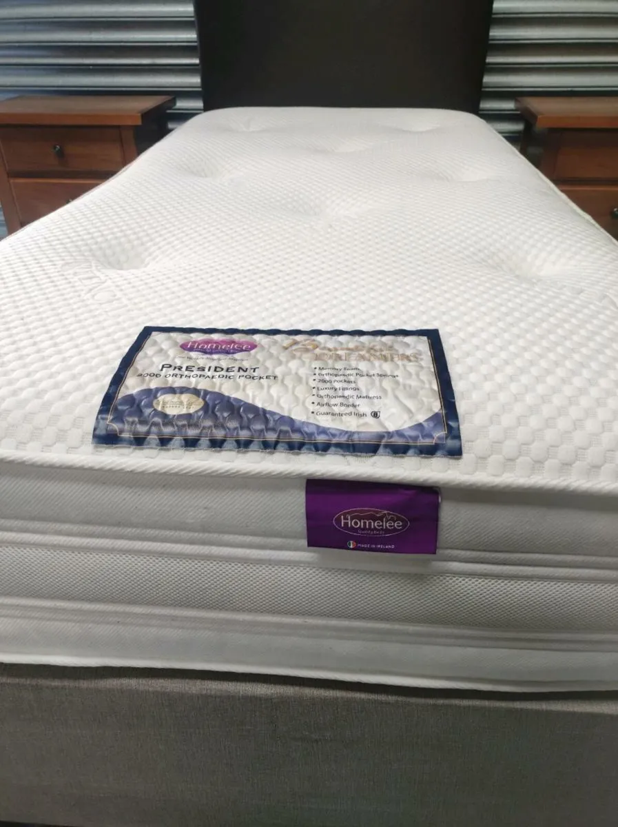 Luxury single bed set *Delivery - Image 1