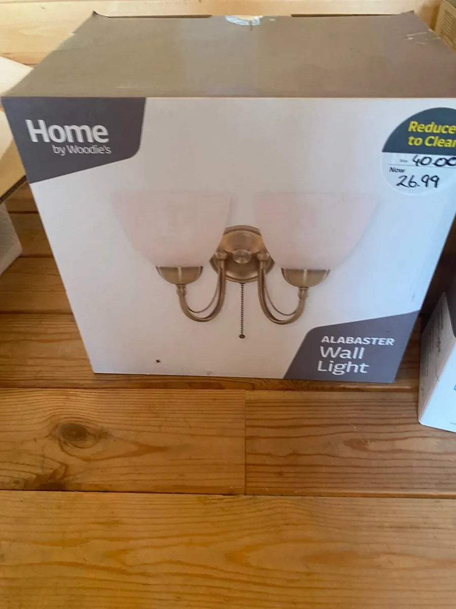 Brand New Home by Woodie’s Light Fittings – Triple - Image 2