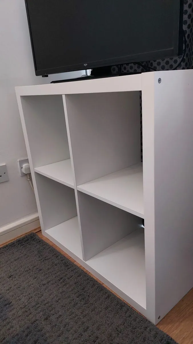 Kallax shelving unit, white, 77x77cm - Image 3