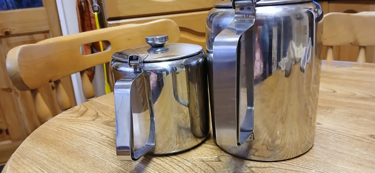 Teapot and Hot Water pot - Image 1