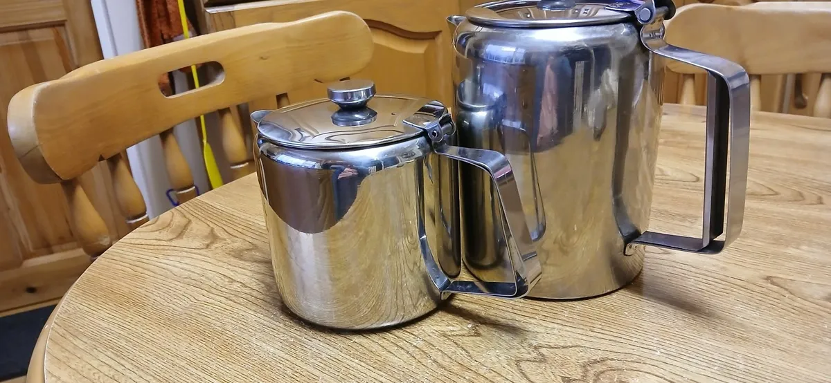 Teapot and Hot Water pot - Image 2