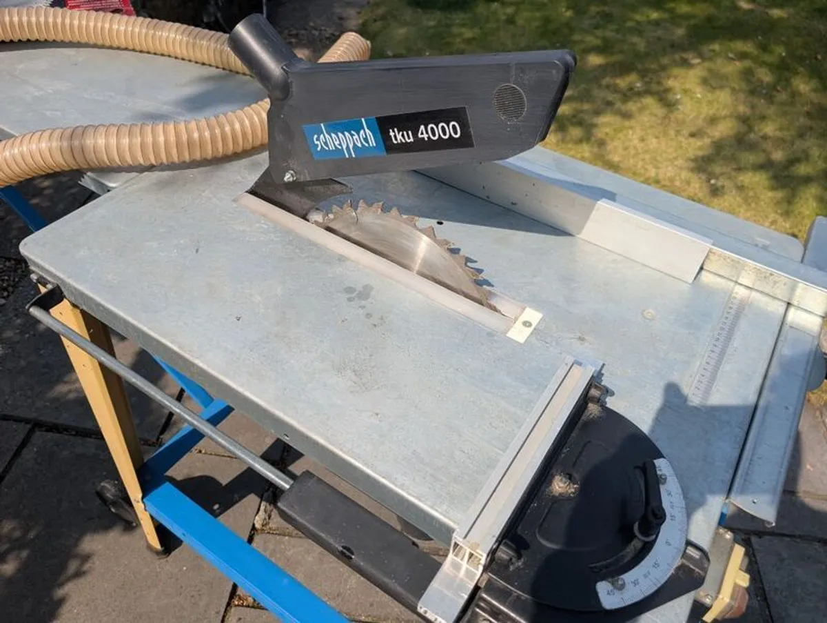 Circular Saw Bench - Scheppach TKU 4000 - Image 2