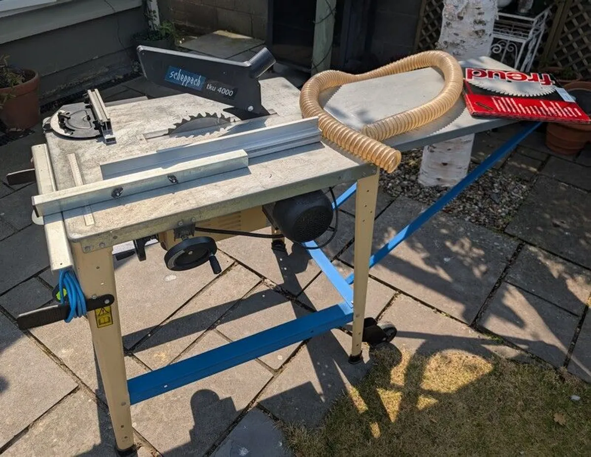 Circular Saw Bench - Scheppach TKU 4000 - Image 4