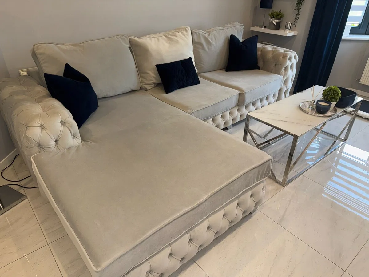 Sofa corner grey left /right - Image 1