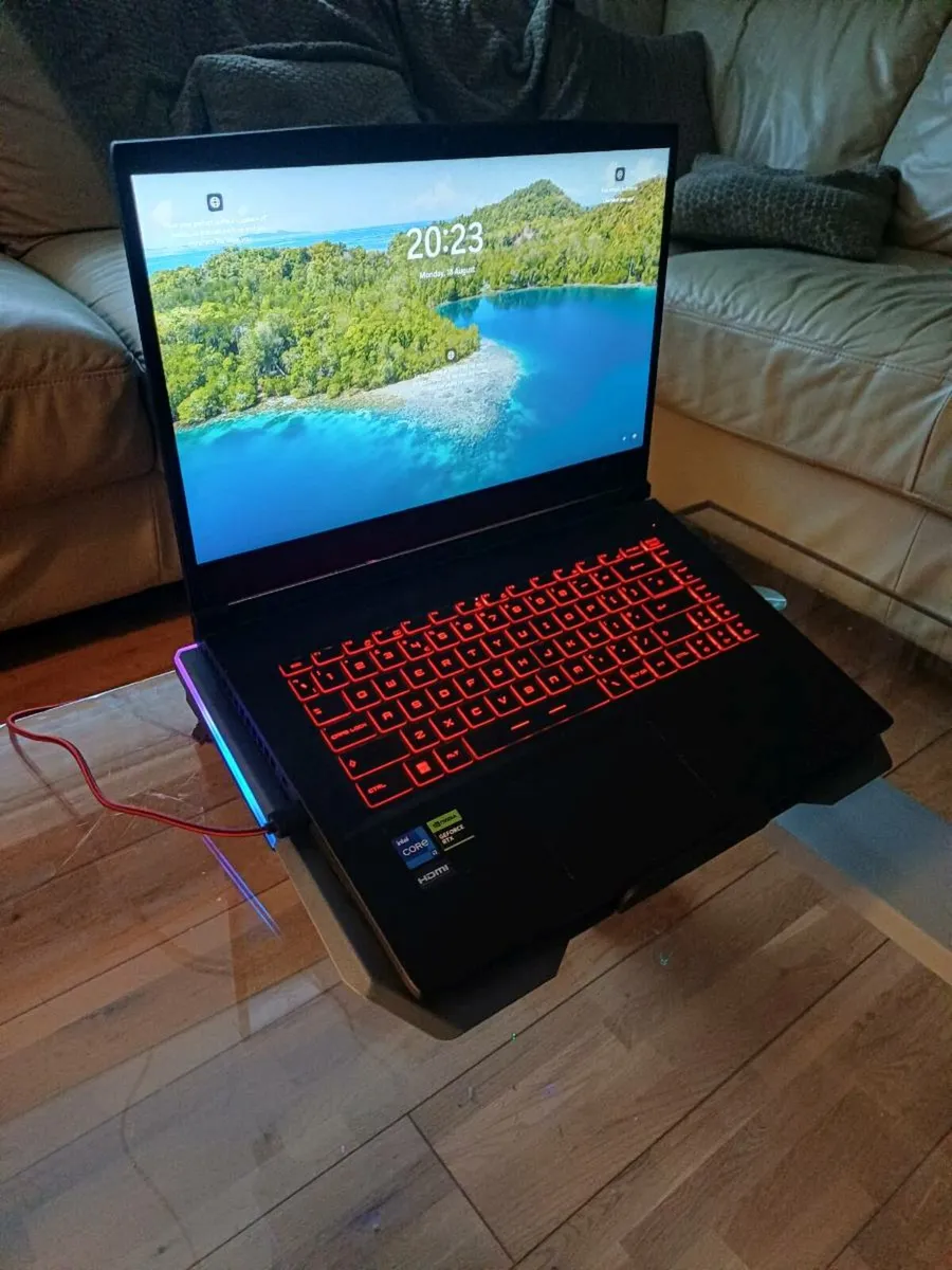 MSI gf63 gaming laptop - Image 1