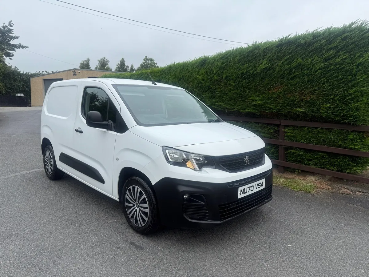 2020 Peugeot Partner 1.5 HDI 3 Seater Prof NO VAT - Image 1