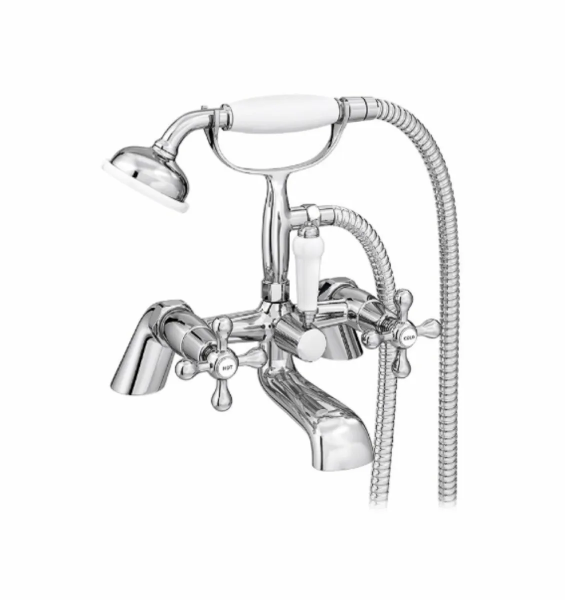 BATH TAPS & SHOWER, NEW - Image 1