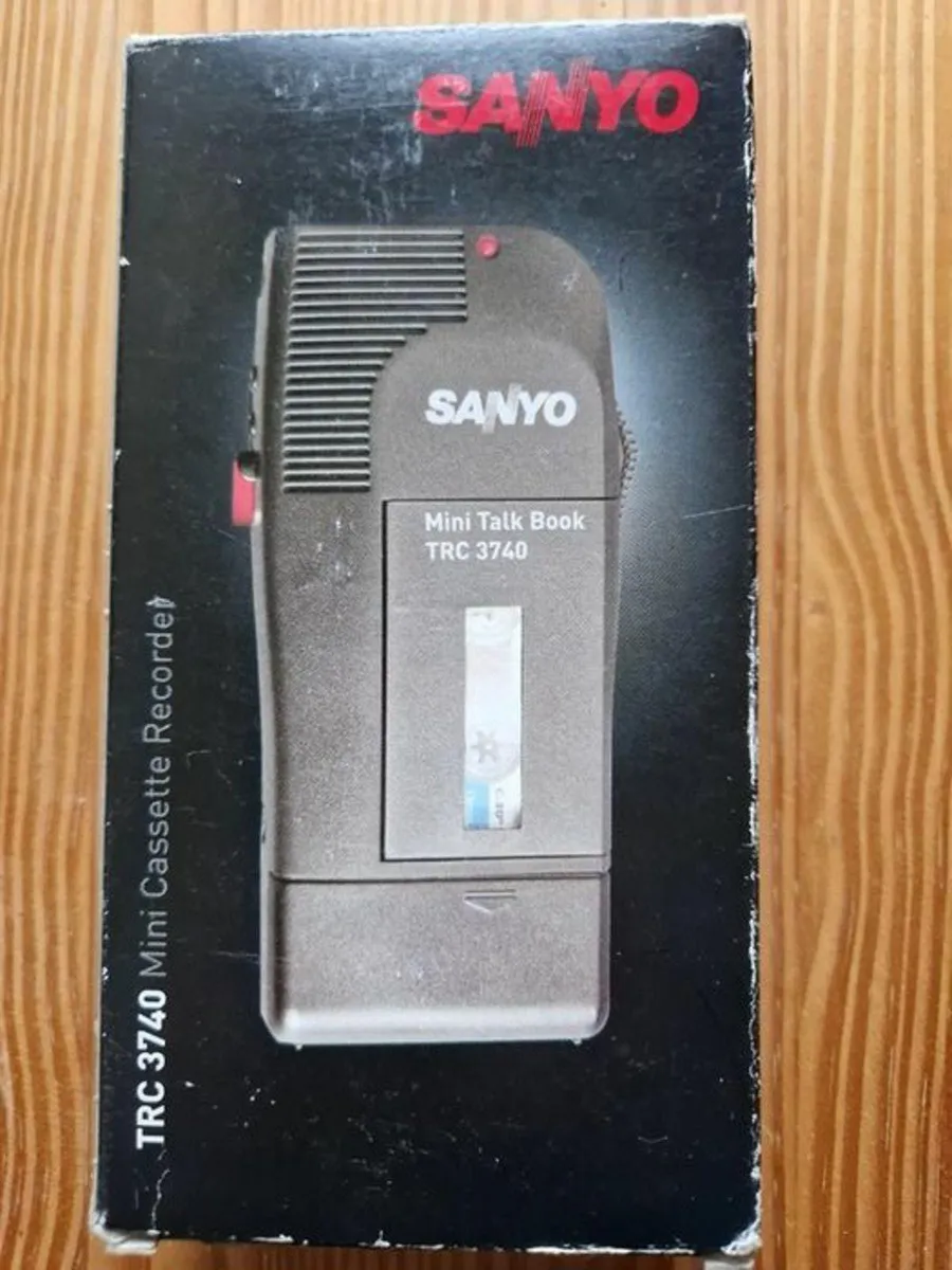 Sanyo TRC-3740 Portable Dictation Recorder, NEW - Image 4