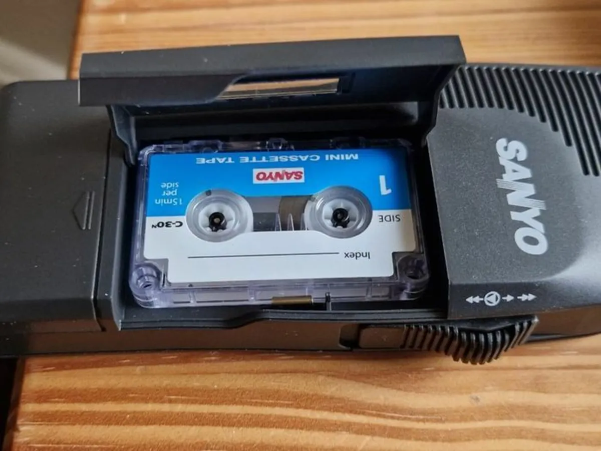 Sanyo TRC-3740 Portable Dictation Recorder, NEW - Image 3