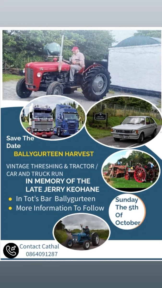 Announcement( Ballygurteen Harvest Festival) - Image 1
