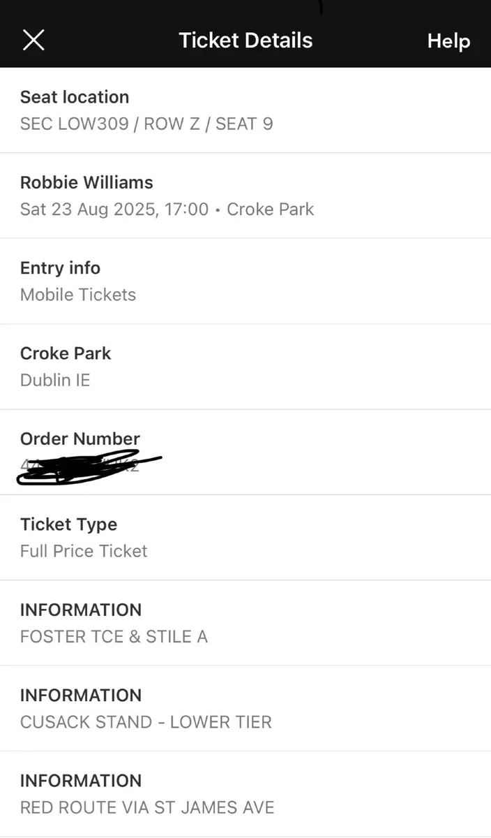 Robbie Williams - Croke Park - Image 2