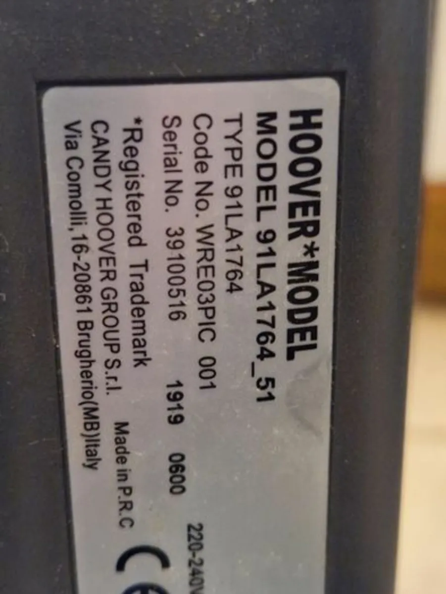 Hoover Whirlwind Evo Upright Vacuum Cleaner - Image 4