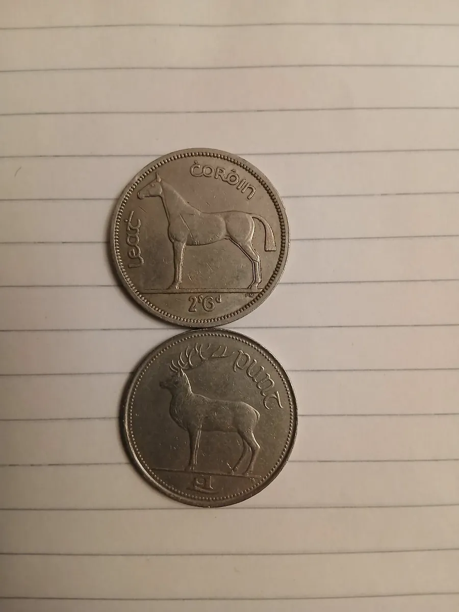 Pre euro irish coins - Image 1