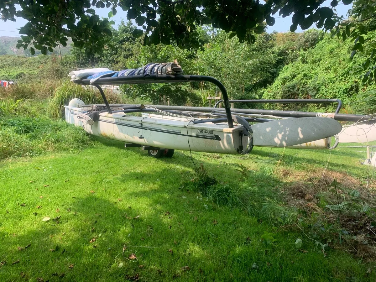 17” hobbie cat - Image 1