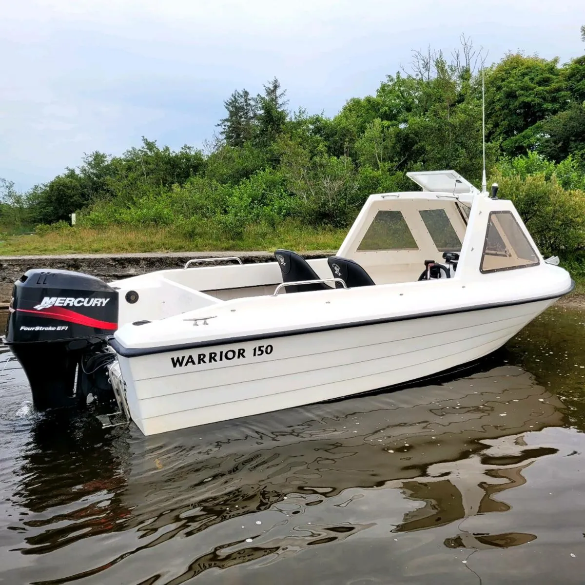Warrior 150 mk2 Mercury 50hp efi (only 145 hours) - Image 1