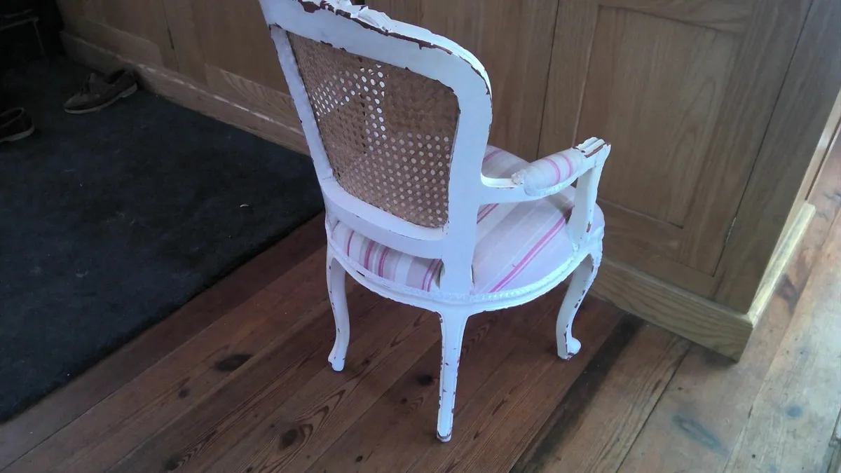 French victorian child's chair - Image 3