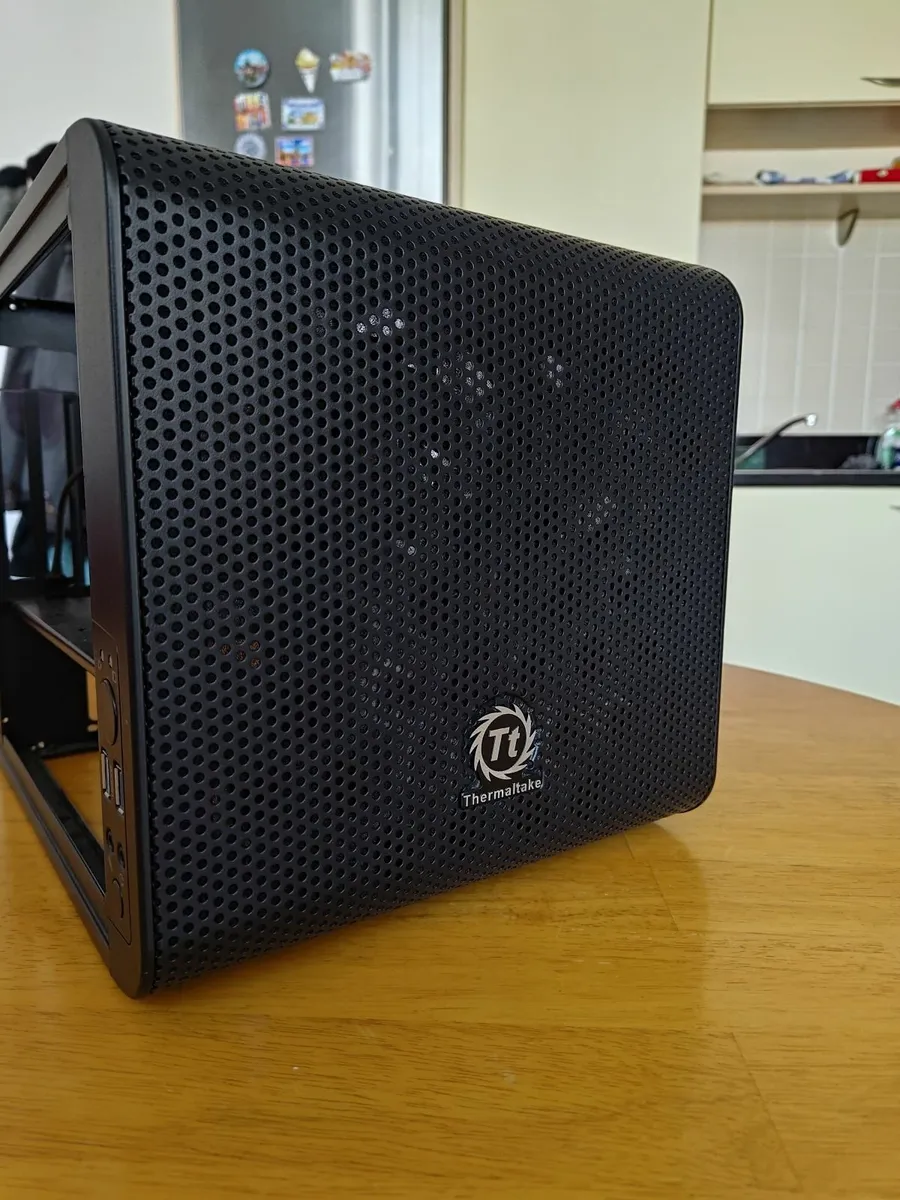 Thermaltake Core V1 mini ITX pc case - black - Image 3