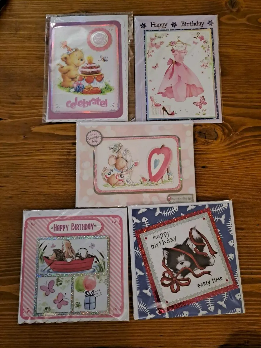 Various greeting cards handmade - Image 4