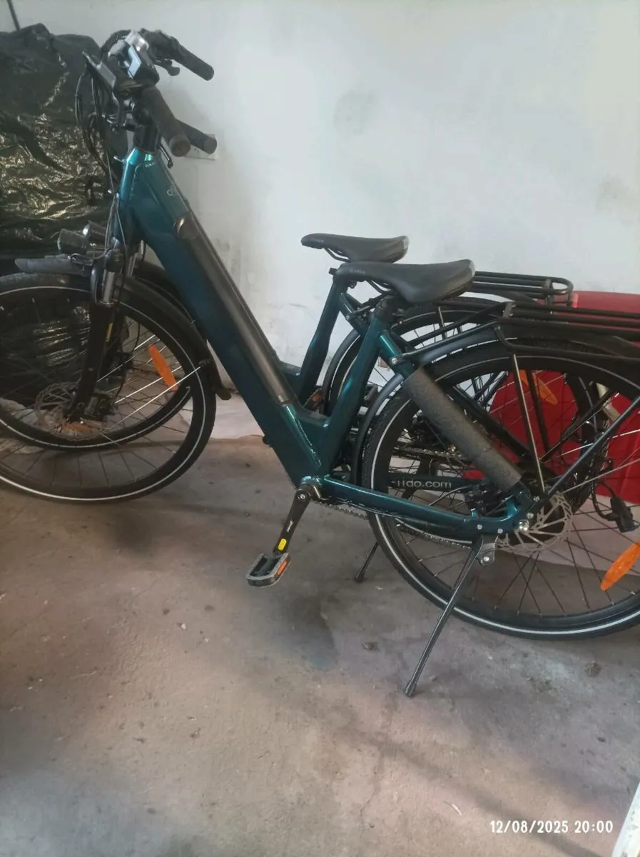 Two electric bikes for sale new condition - Image 1