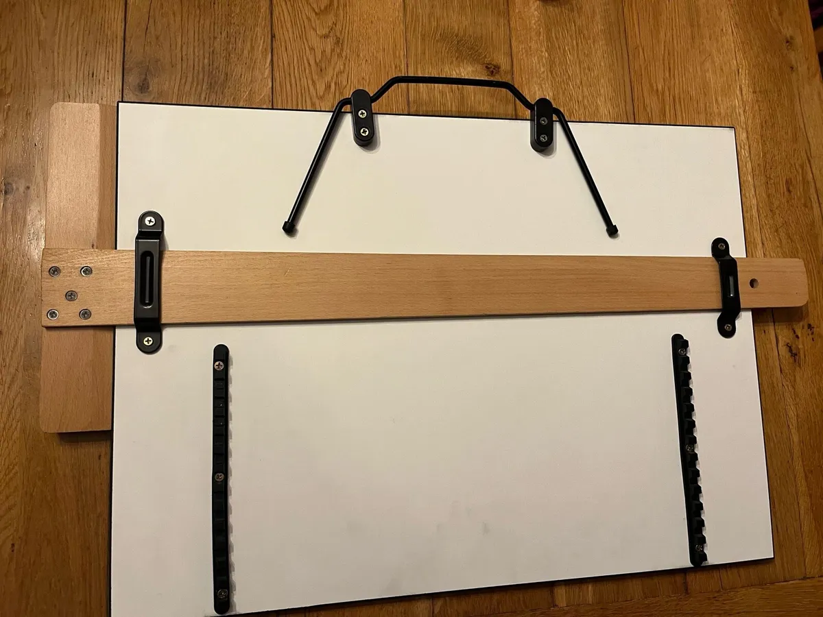 Drawing Board with tilt & hardwood T Square combo - Image 1