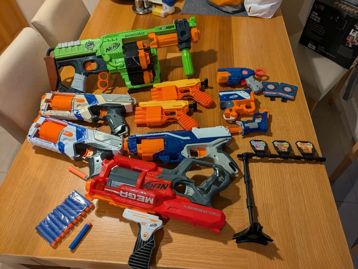 Collection of Nerf Guns - Image 1