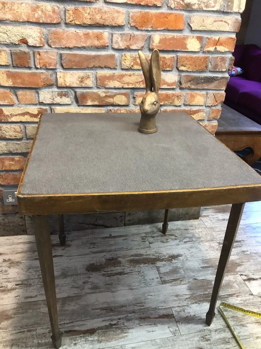 Vintage folding table - Image 1